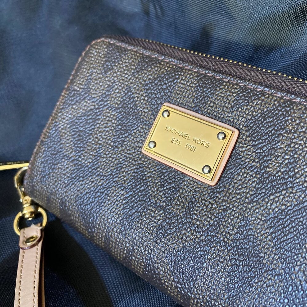 Michael Kors initials wallet